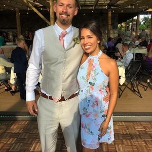 Light blue Express dress